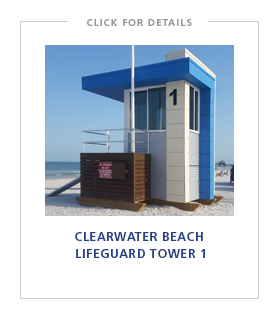 Clearwater Beach Lifeguard Tower 1