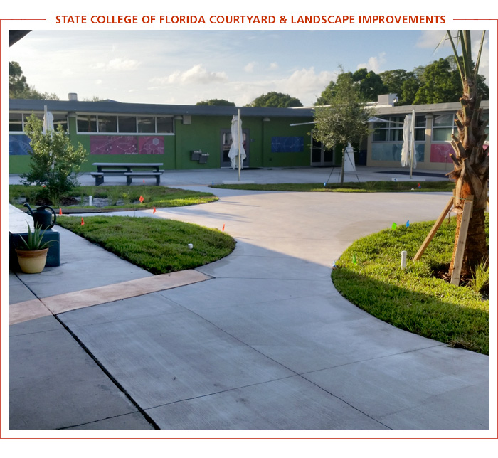 State College of Florida Courtyard & Landscape Improvements